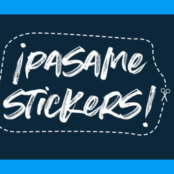 ¡Pasame stickers!